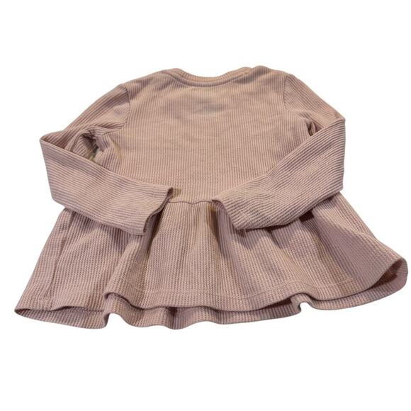 Jumping Beans Toddler Girl 3T Pink Long Sleeve Blouse - Picture 2 of 3